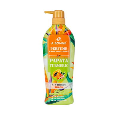 Papaya extract moisturizing body lotion