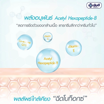 Firming and wrinkle-reducing cream for cheeks and mouth