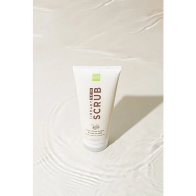 Exfoliating scrub with berry blend