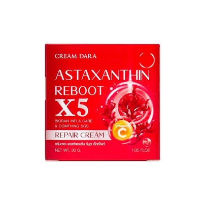 Astaxanthin Face Care Closeup