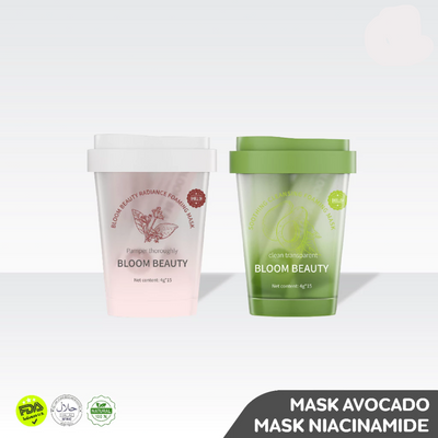 Bloom Beauty lightweight foaming mask formula