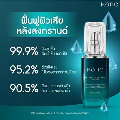 Lightweight botanical serum