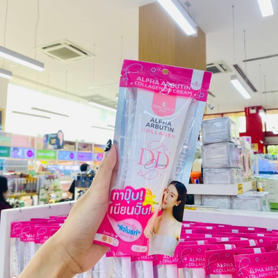 Skin-nourishing DD body cream with collagen