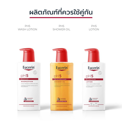 Sensitive skin body lotion by Eucerin