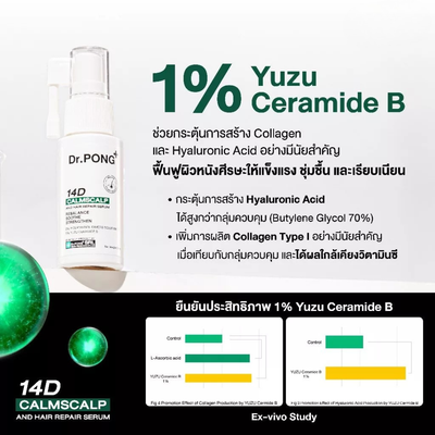 Dr.PONG 14D CalmScalp Repair Serum 30ml