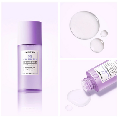 Exfoliating toner for smooth, glowing skin