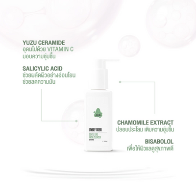 Gentle acne cleanser for sensitive skin