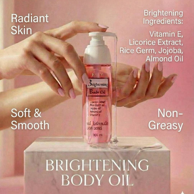 Pump closeup of Facy Brightening Oil