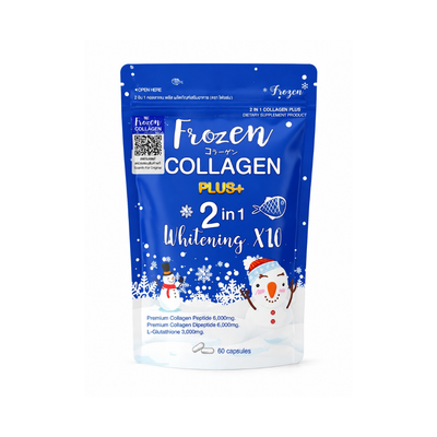 Frozen Collagen 2 in 1 Whitening X10