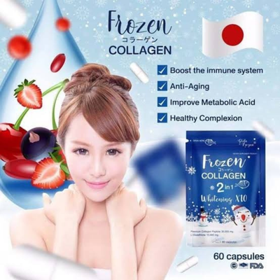 Frozen 2in1 Collagen Whitening Supplement