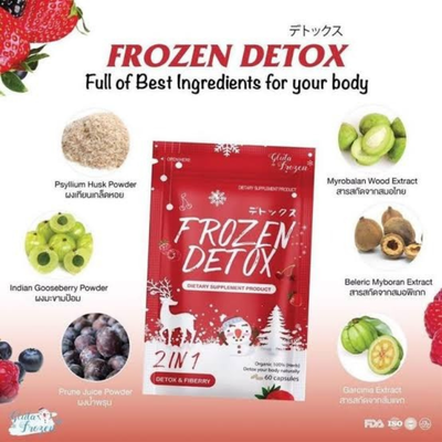Frozen 2in1 Detox & Fiber Supplement