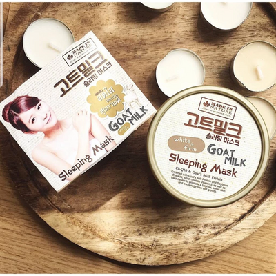 Skin plumping goat milk overnight mask