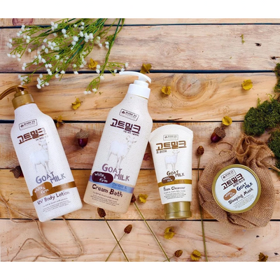 Made in Nature goat milk shower cream