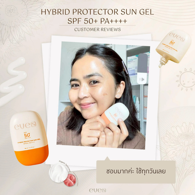 Hybrid sunscreen gel bottle