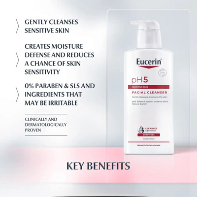 Enzyme-protecting cleanser for face