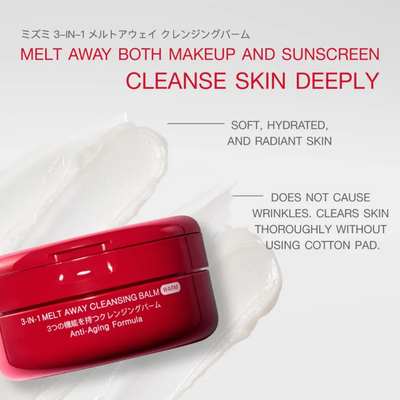 Luxury Japanese MizuMi 3-in-1 Cleansing Balm