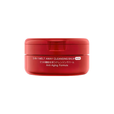 MizuMi 3-in-1 Melt Away Cleansing Balm Warm Red Jar