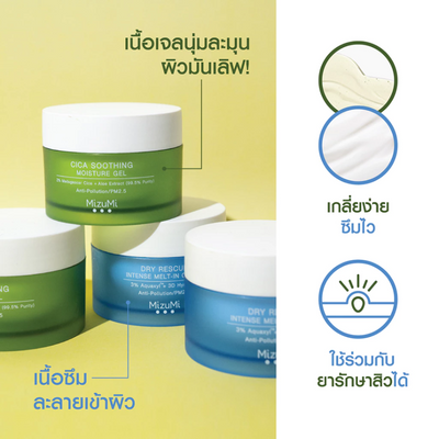 MizuMi Dry Rescue face cream