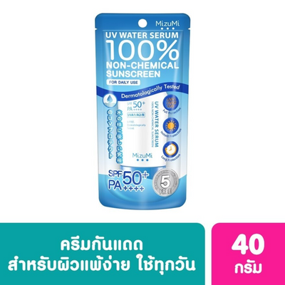 Broad-spectrum SPF50 sun protection