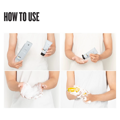 Men’s grooming care cleanser