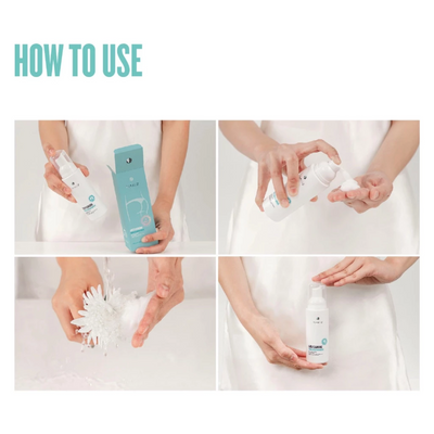 Woman cleansing mousse from Nakiz