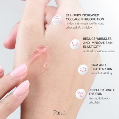 Pitera and Hyaluron 16 enriched jelly