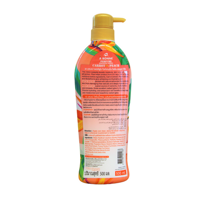 Perfumed skin lotion with fruity scent