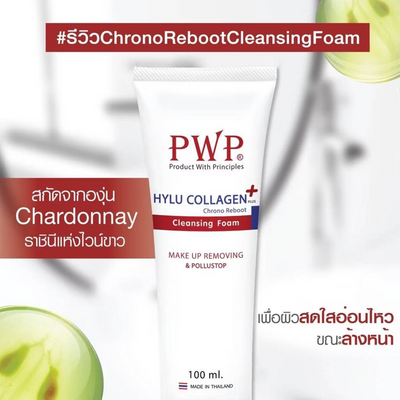 PWP Hylu Collagen Plus Pollution Protection Foam