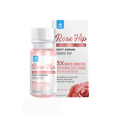 Glass skin effect with hydrating skincare