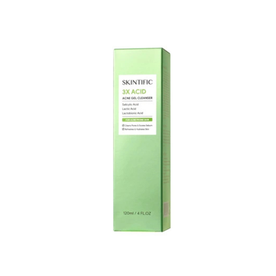 SKINTIFIC 3X Acid Face Cleanser