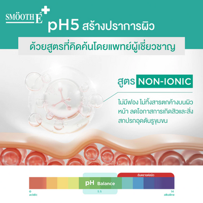 Non-ionic cleanser suitable for delicate skin