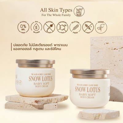 Lightweight Baby Soft body cream