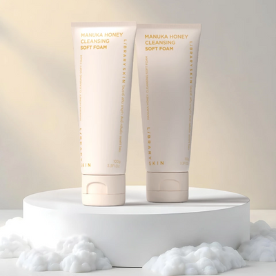 Moisturizing foam cleanser for dry skin