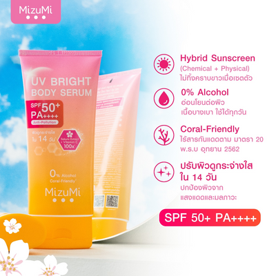 Sun protection with cherry blossom extract