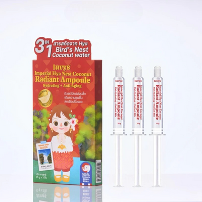 Luvys hydrating ampoule for dull skin