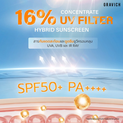 Gravich sunscreen cream non-greasy finish