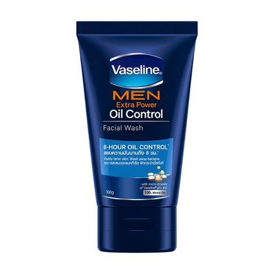 Vaseline face wash with mineral clay men