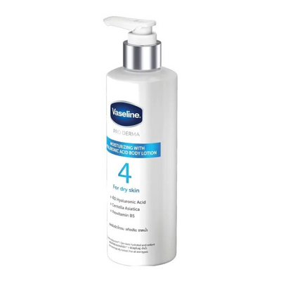 Prebiotics and Vaseline Jelly body lotion for radiant skin