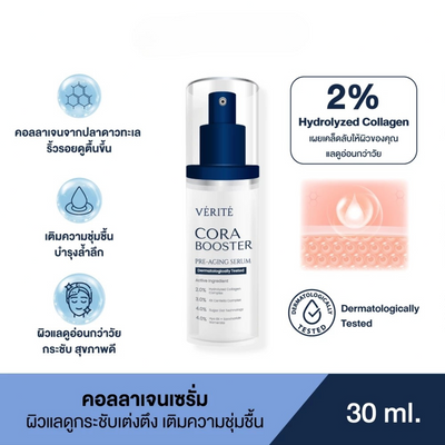 Skin hydration support with daily serum