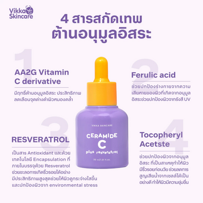 Light face serum for glowing skin