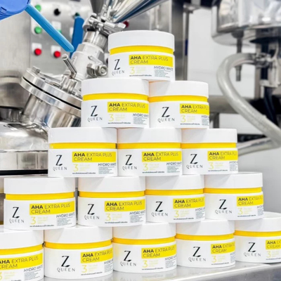 100g jar of Z Queen AHA Hydro White Cream