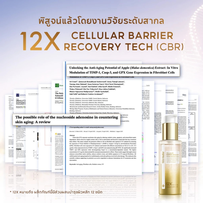 Micro-capsule golden essence texture of PAPA FEEL Toner