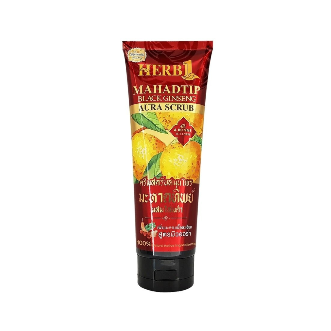 A Bonne Mahadtip Black Ginseng Aura Scrub 250g