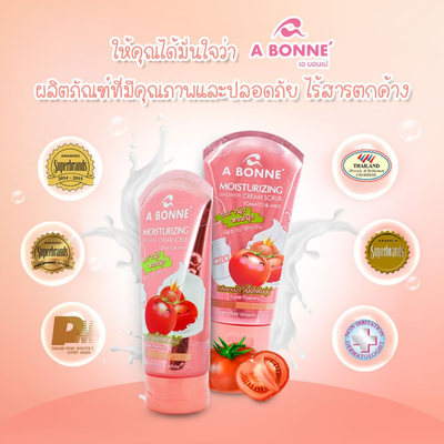 Using A Bonne Moisturizing Shower Scrub