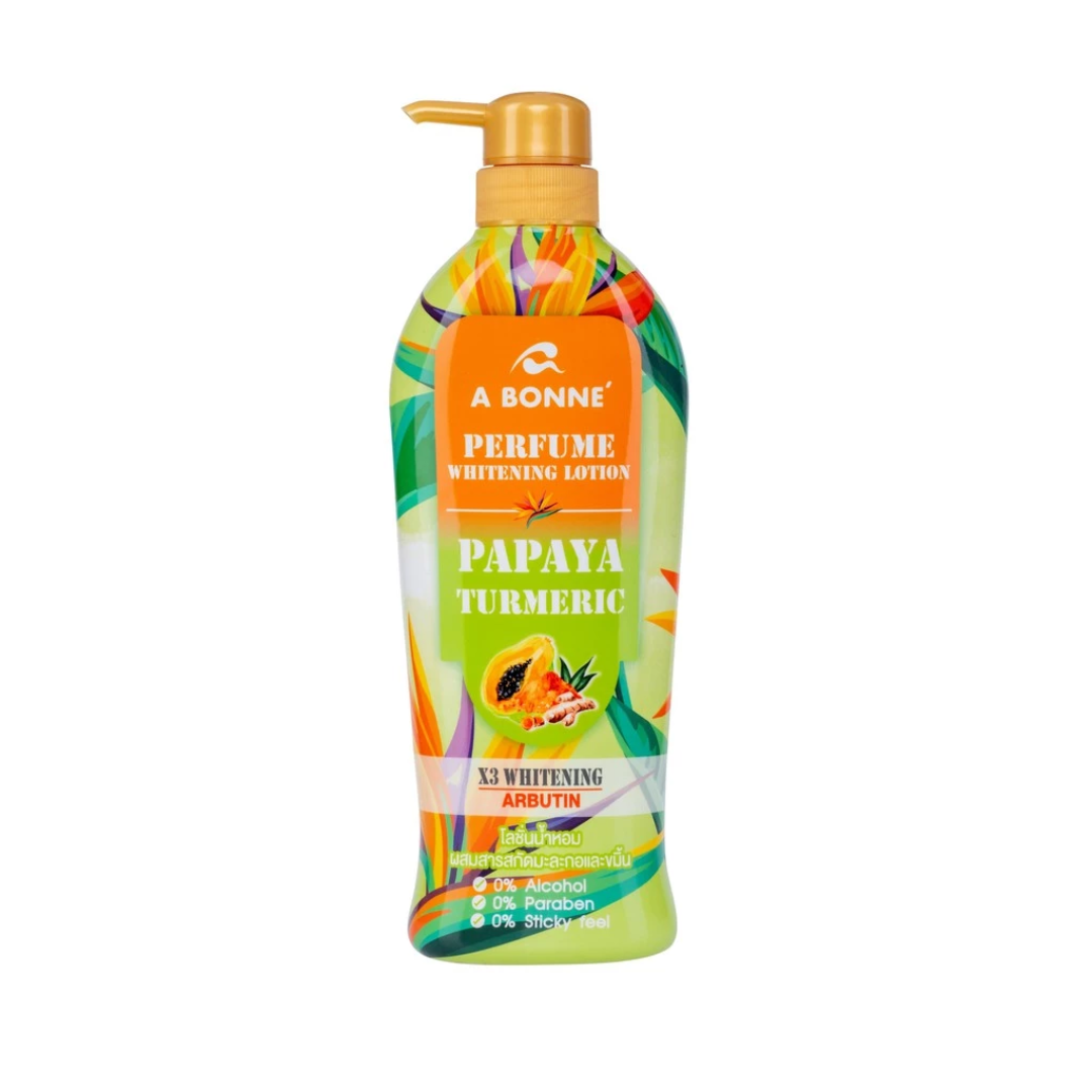 Papaya extract moisturizing body lotion