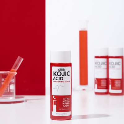 About MEE Kojic Acid serum to reduce dark spots, wrinkles, and red marks