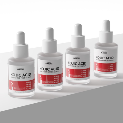 Before & after faded spots from Kojic Serum