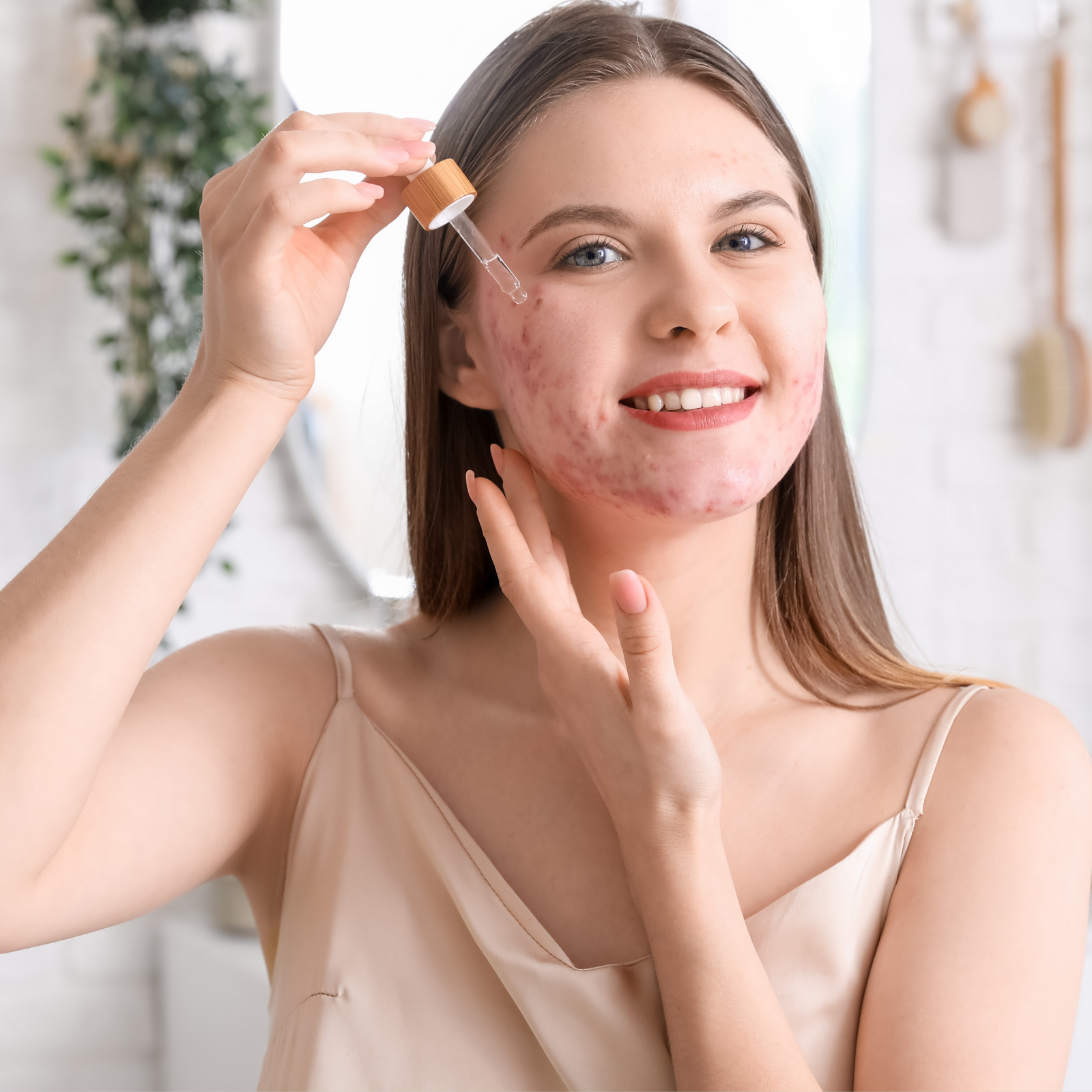 Skin care products used as part of an acne-focused skincare routine