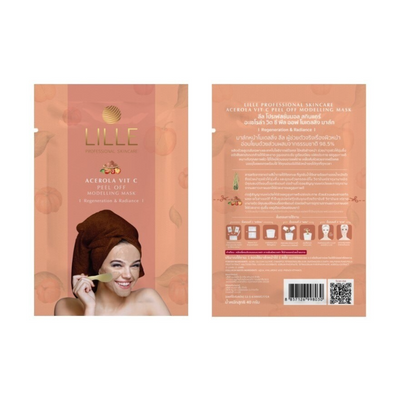 Deep cleansing Acerola peel-off mask for detoxifying skin