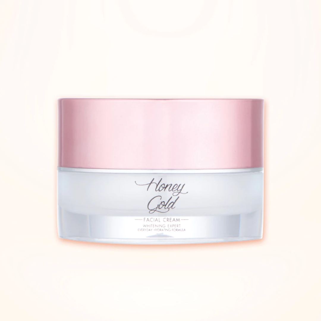 Radiant skin cream in elegant jar